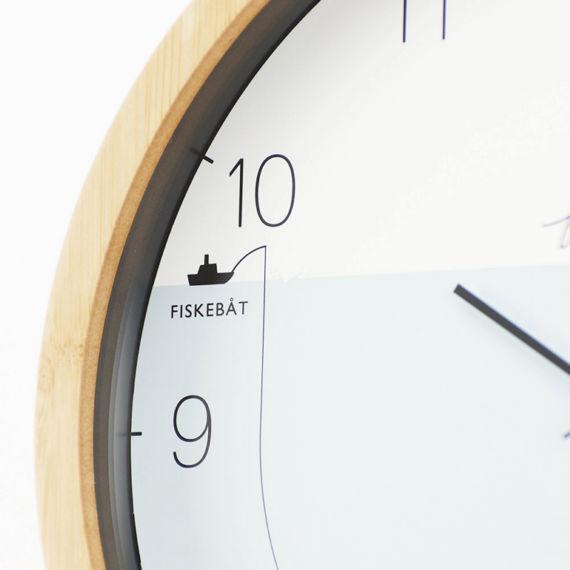 Zeller Life ◆ 小魚海洋冒險靜音時鐘