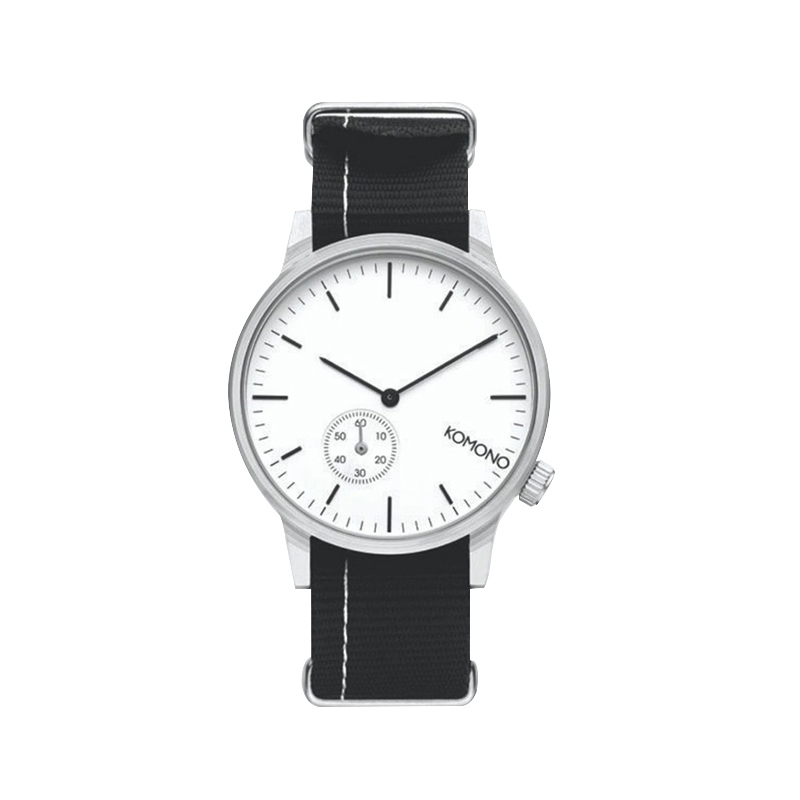 KOMONO ◆  溫斯頓艦艇尼龍系列-紳黑/41mm