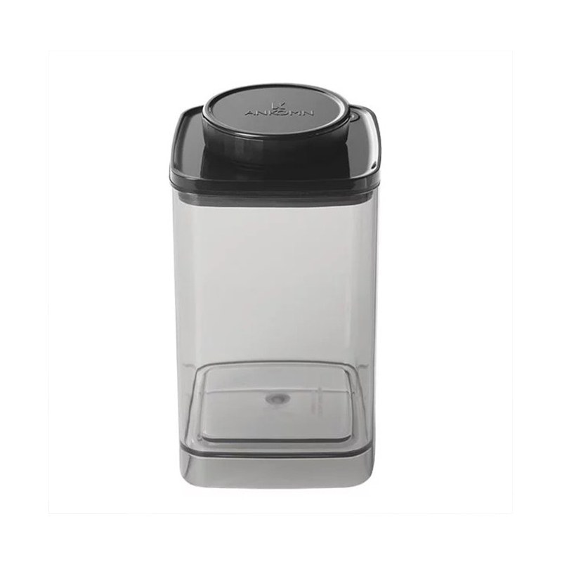 ANKOMN ◆ Turn-n-Seal 真空保鮮盒1.2L 半透明黑