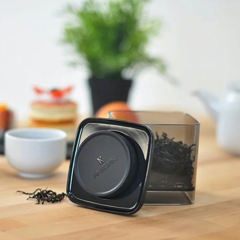 ANKOMN ◆ Everlock 密封保鮮盒0.6L 半透黑