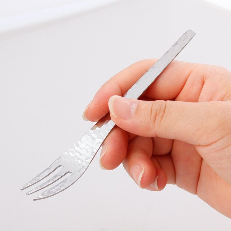 orin精選 ◆ 銀鱗鎚目手工餐具-叉子