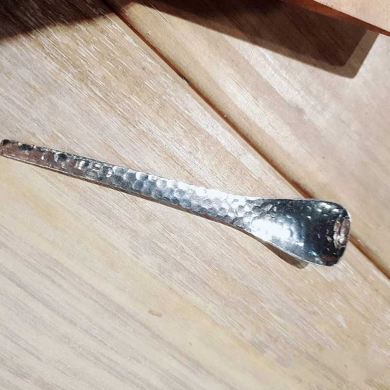 orin精選 ◆ 銀鱗鎚目手工餐具-點心匙