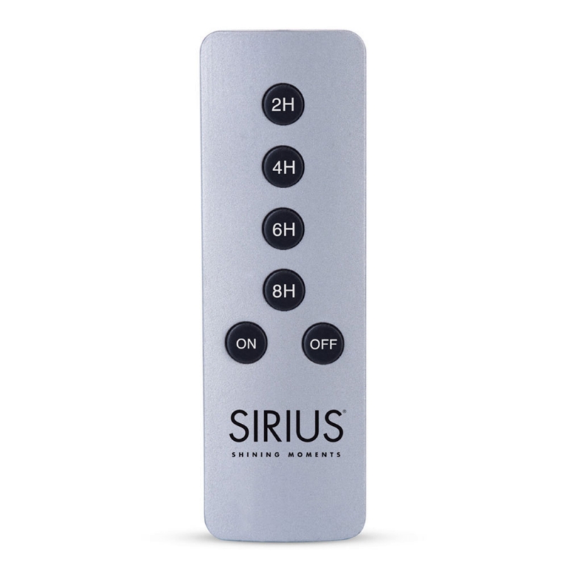 SIRIUS ◆ 透明水波球燈三件組（遙控）