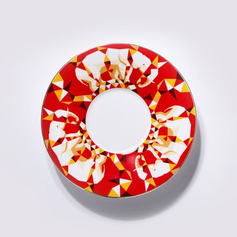 Luycho ◆ 動物圖案鏡面倒影杯-大象