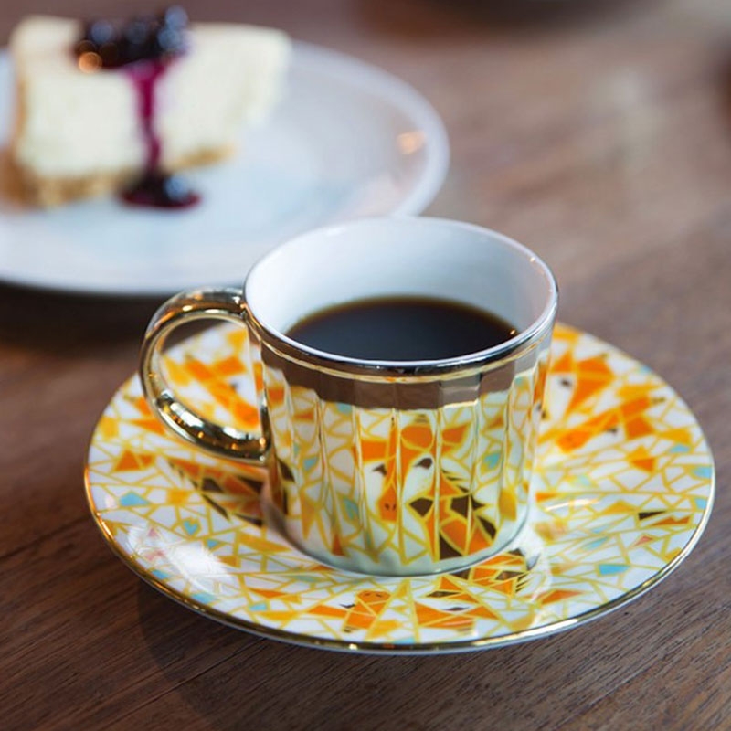 Luycho ◆ 動物圖案鏡面倒影杯-長頸鹿