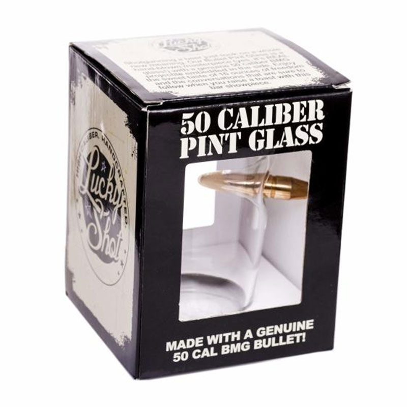 Lucky Shot ◆ 308子彈手工玻璃啤酒杯