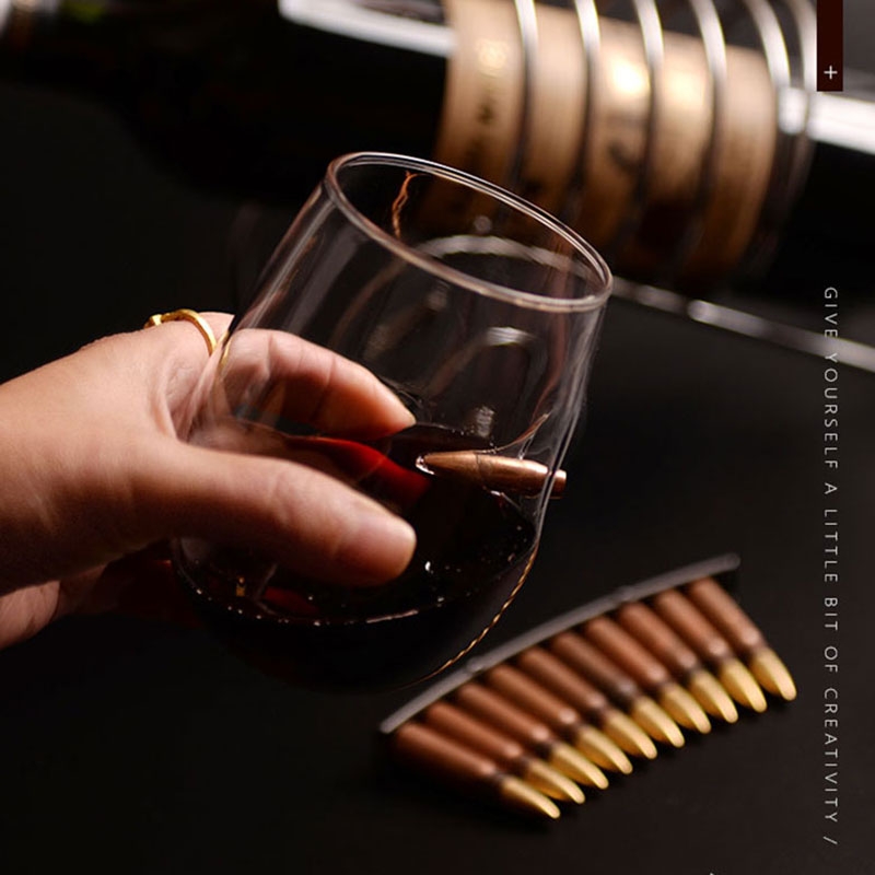 Lucky Shot ◆ 308子彈手工玻璃紅酒杯