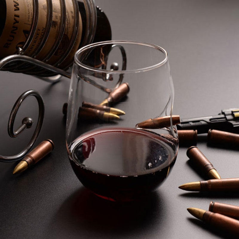 Lucky Shot ◆ 308子彈手工玻璃紅酒杯