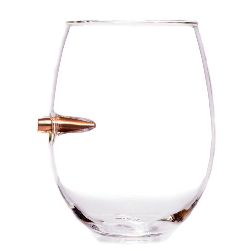 Lucky Shot ◆ 308子彈手工玻璃紅酒杯