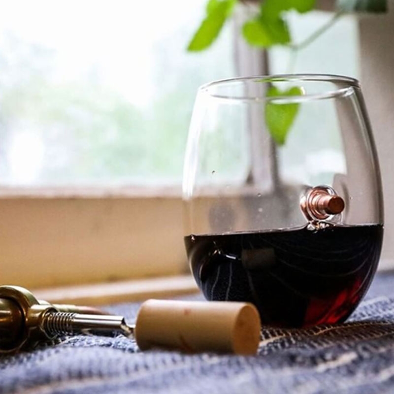 Lucky Shot ◆ 308子彈手工玻璃紅酒杯