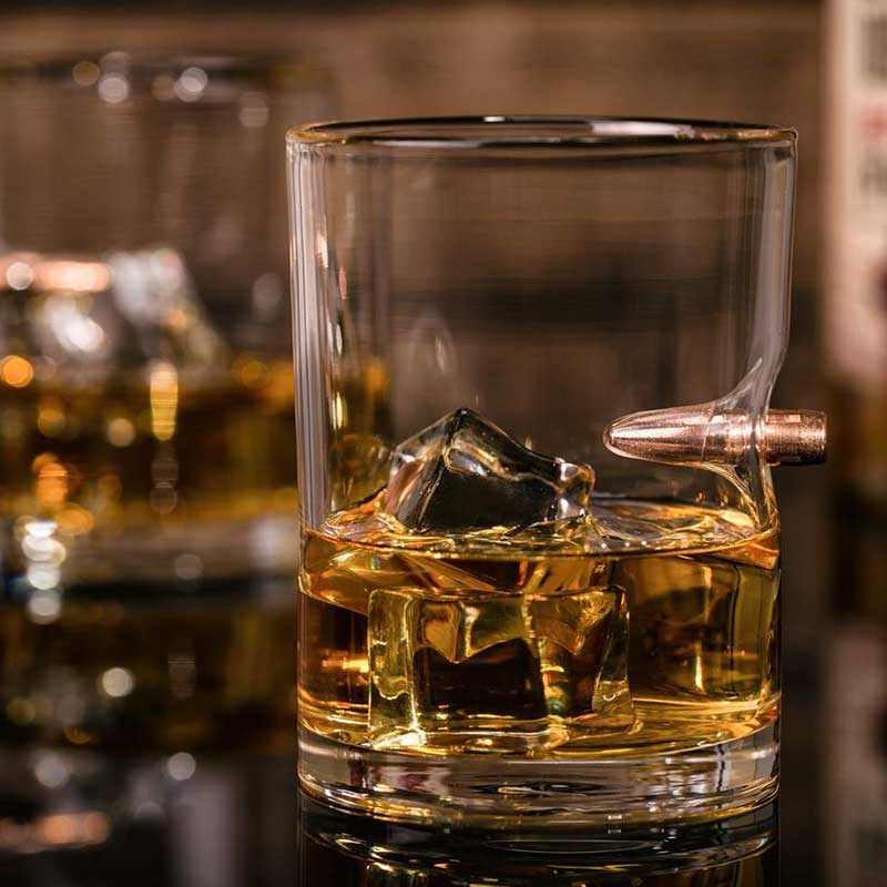 Lucky Shot ◆ 308子彈手工玻璃whisky杯