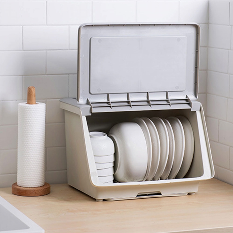 PINMOO ◆ 碗盤瀝水收納盒(3色可選)