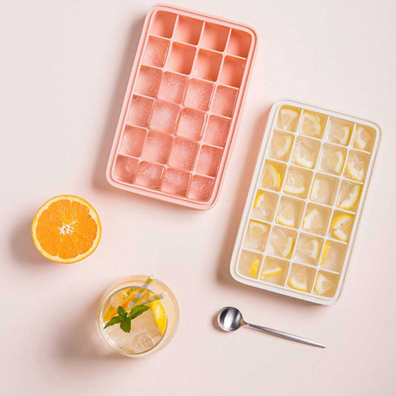 PINMOO ◆ 帶蓋矽膠製冰盒(2色可選)