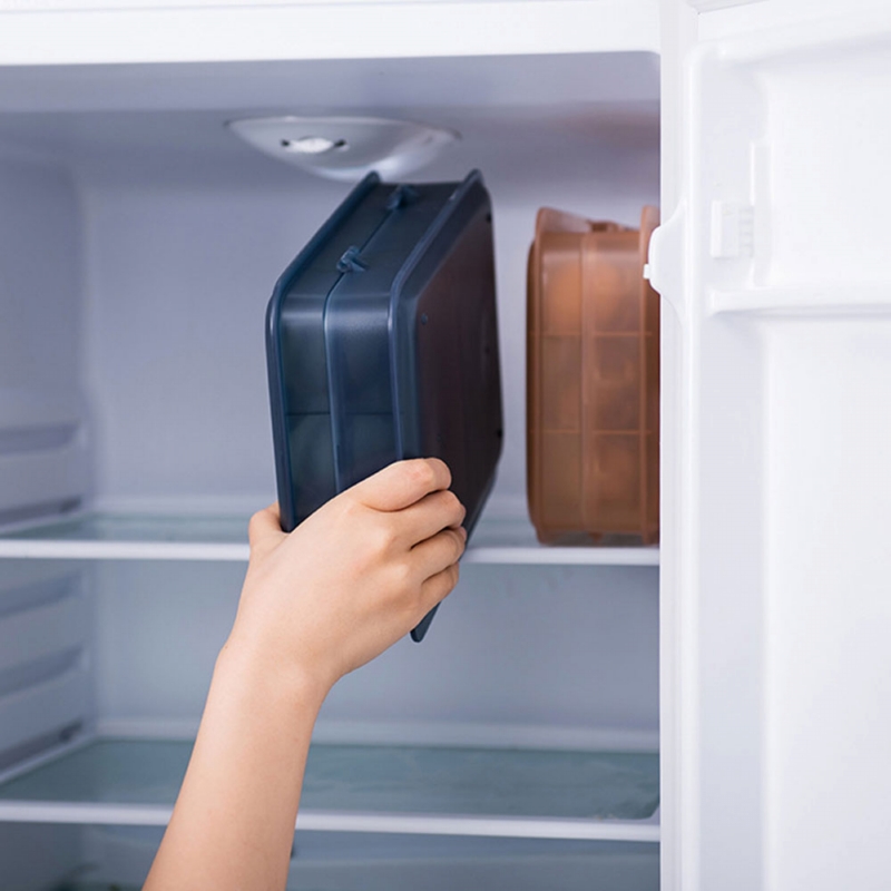 PINMOO ◆ 可直立雞蛋保鮮盒-深藍