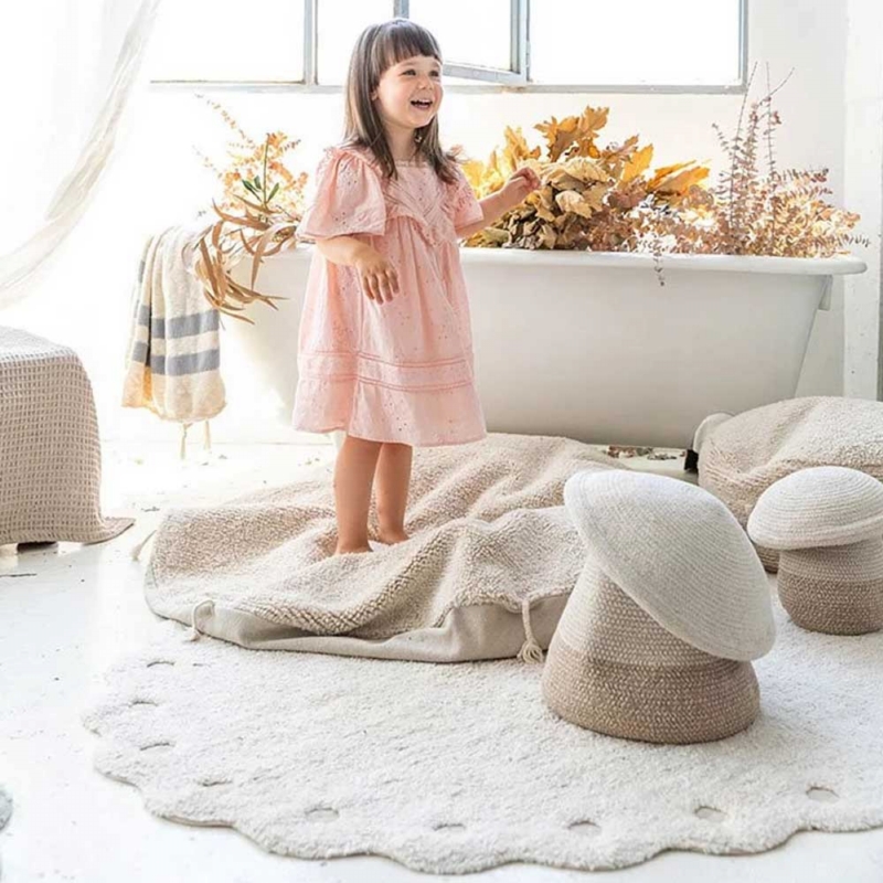 Lorena Canals ◆ 蘑菇收納籃 (大)~少量現貨(購買前請先詢問)