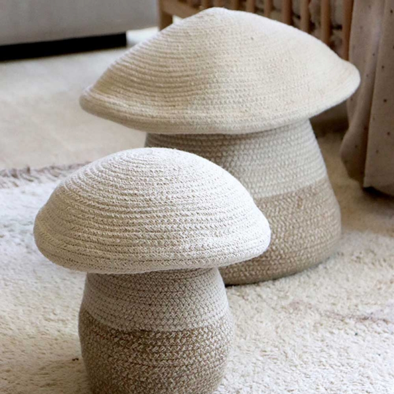 Lorena Canals ◆ 蘑菇收納籃 (大)~少量現貨(購買前請先詢問)