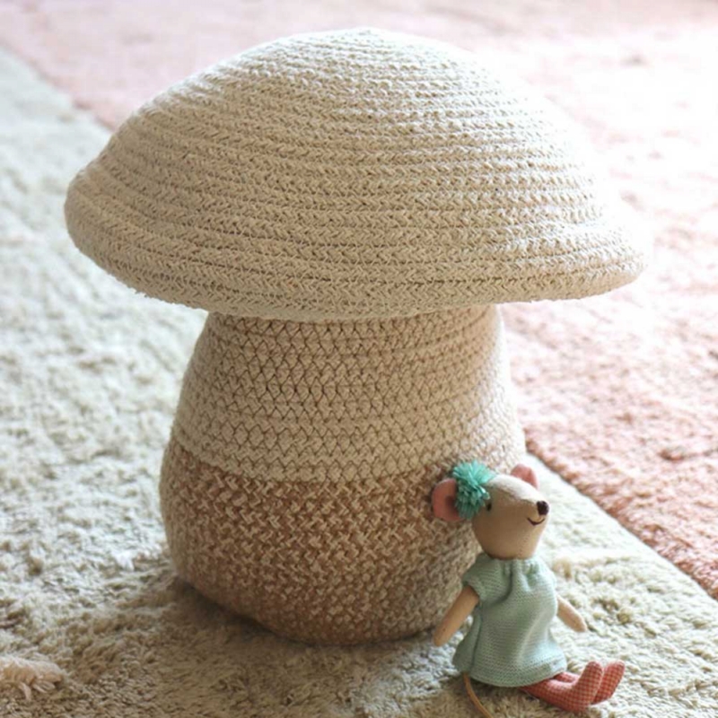 Lorena Canals ◆ 蘑菇收納籃 (大)~少量現貨(購買前請先詢問)