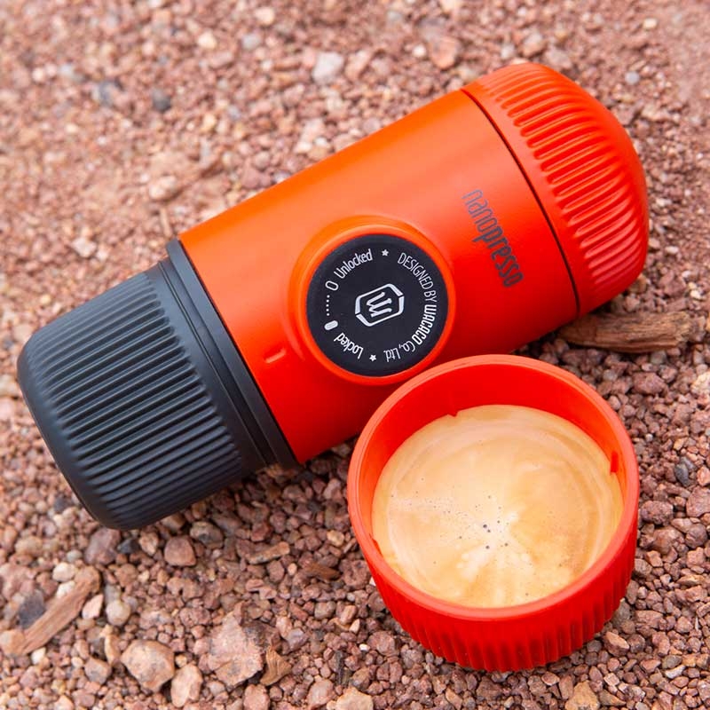 WACACO ◆ NANOPRESSO 隨行咖啡機 熔岩紅