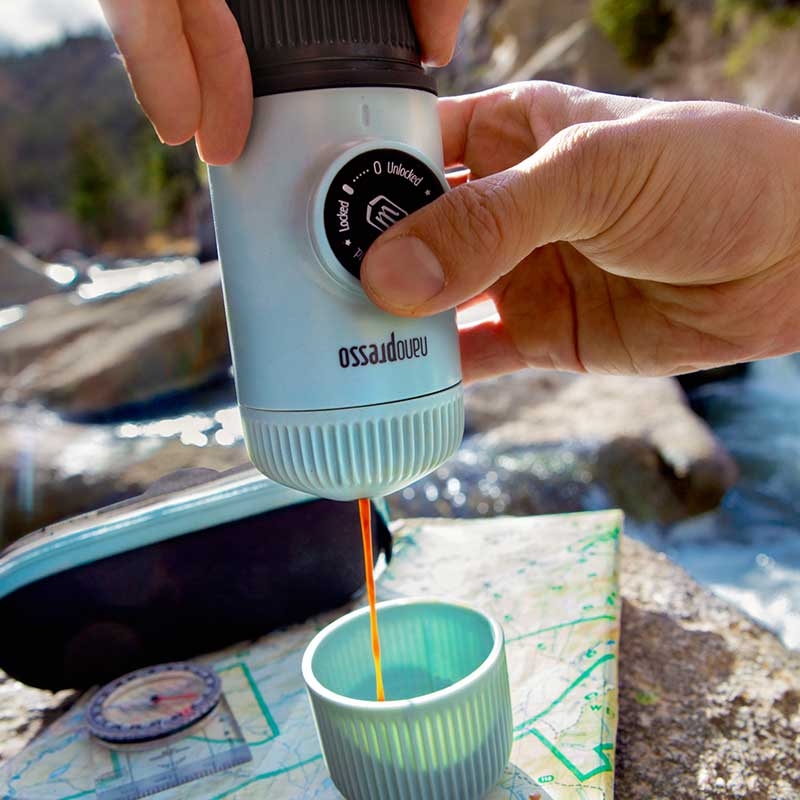 WACACO ◆ NANOPRESSO 隨行咖啡機 極地藍