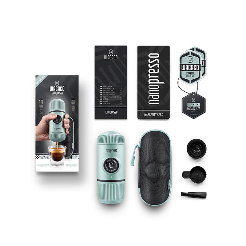 WACACO ◆ NANOPRESSO 隨行咖啡機 極地藍