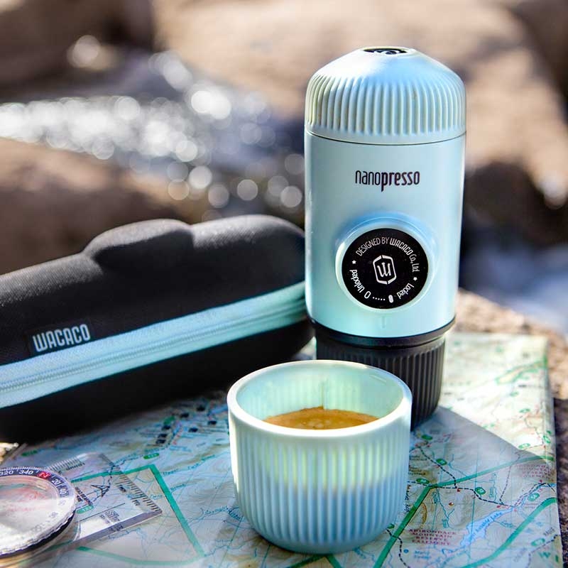 WACACO ◆ NANOPRESSO 隨行咖啡機 極地藍