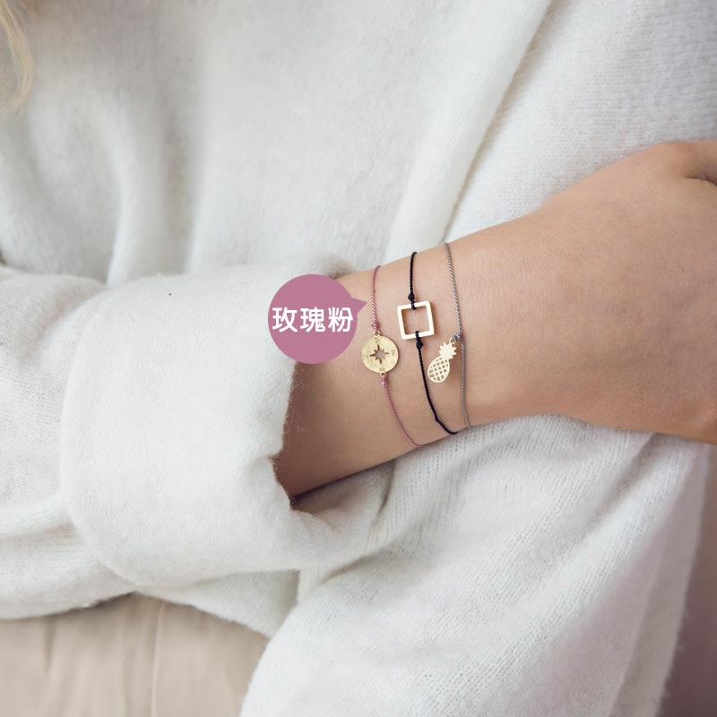 timi ◆ 許願真絲手鍊/心