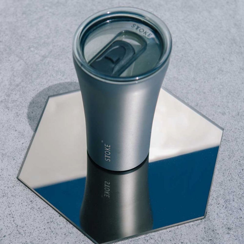 STTOKE ◆ 精品陶瓷隨行杯-石岩灰 12oz(360ml)