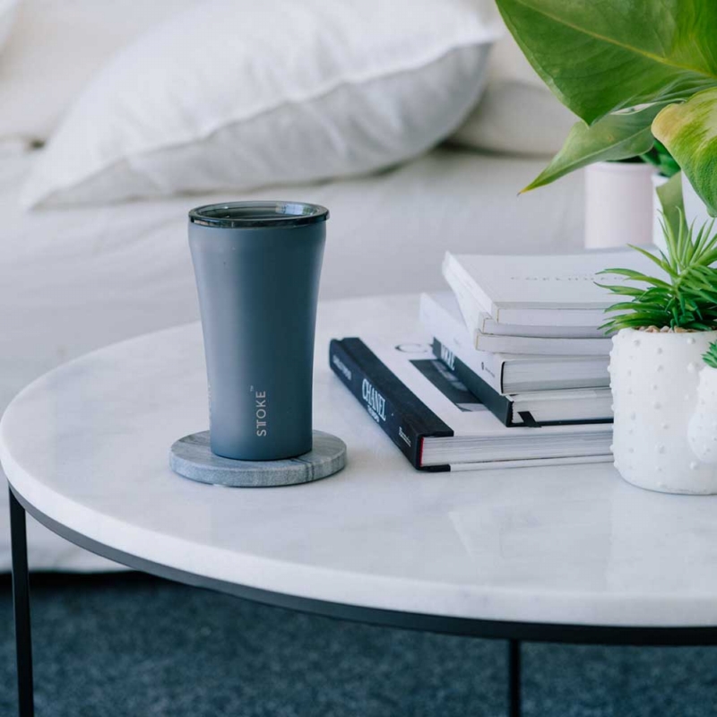 STTOKE ◆ 精品陶瓷隨行杯-石岩灰 12oz(360ml)