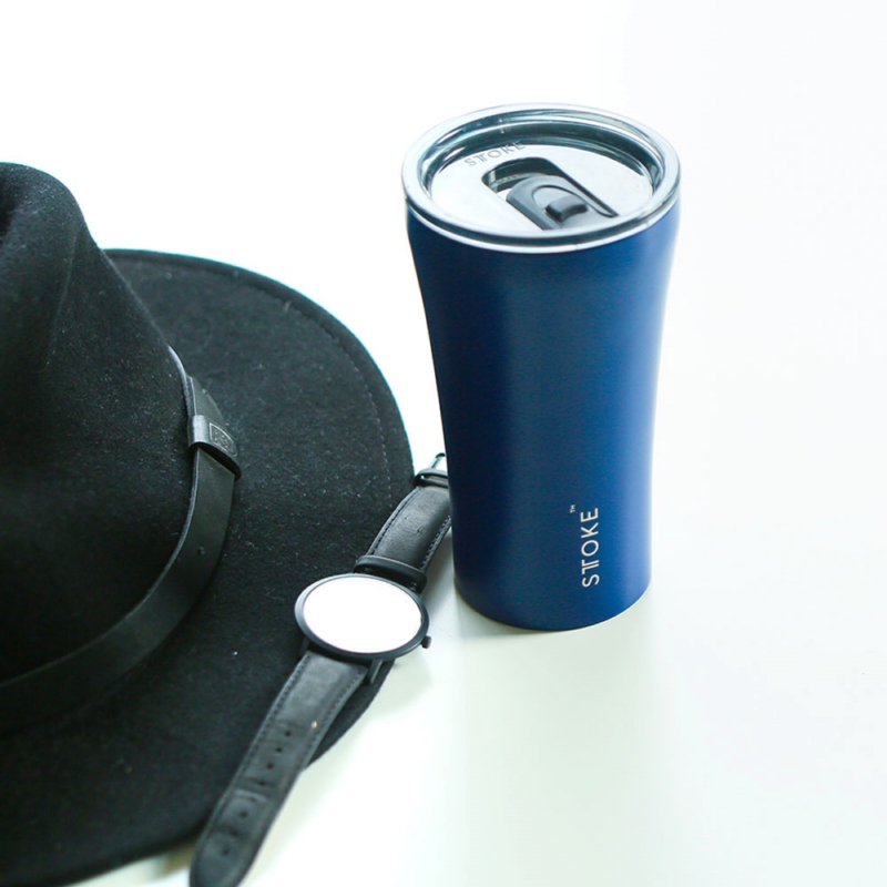 STTOKE ◆ 精品陶瓷隨行杯-磁力藍 12oz(360ml)