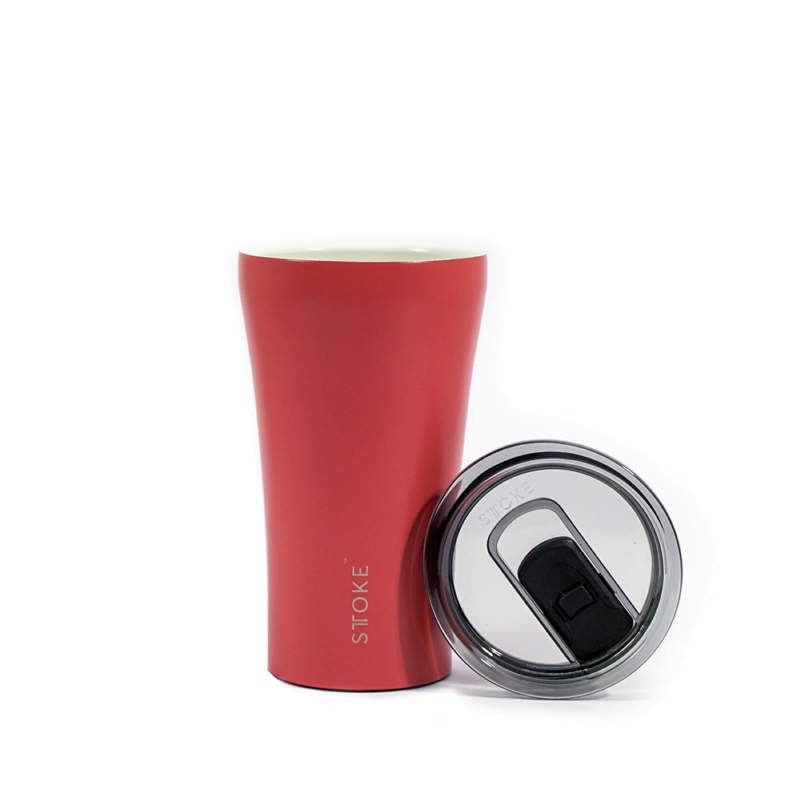 STTOKE ◆ 精品陶瓷隨行杯-落日珊瑚 12oz(360ml)