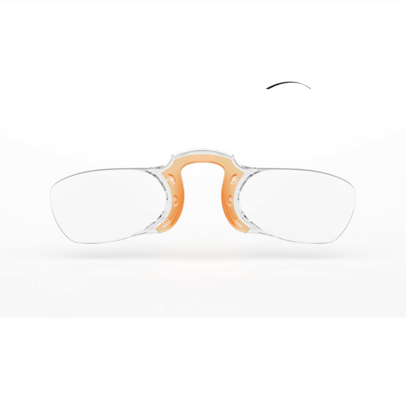 NOOZ ◆ 時尚造型老花眼鏡（矩形-橘）