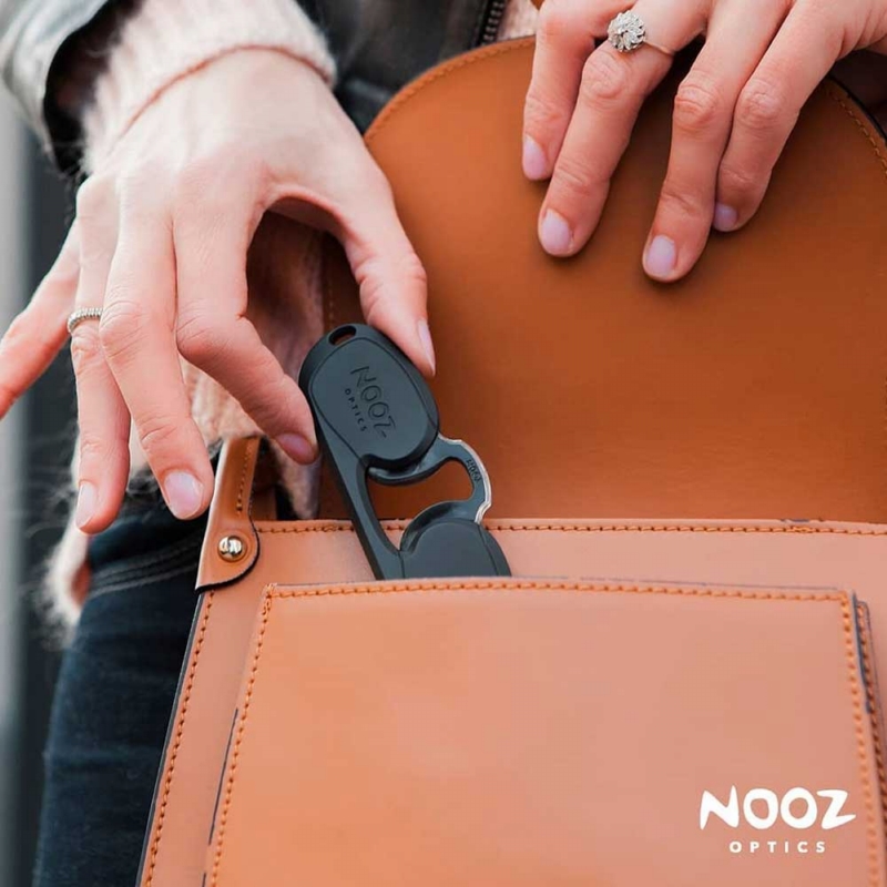 NOOZ ◆ 時尚造型老花眼鏡（矩形-黑）