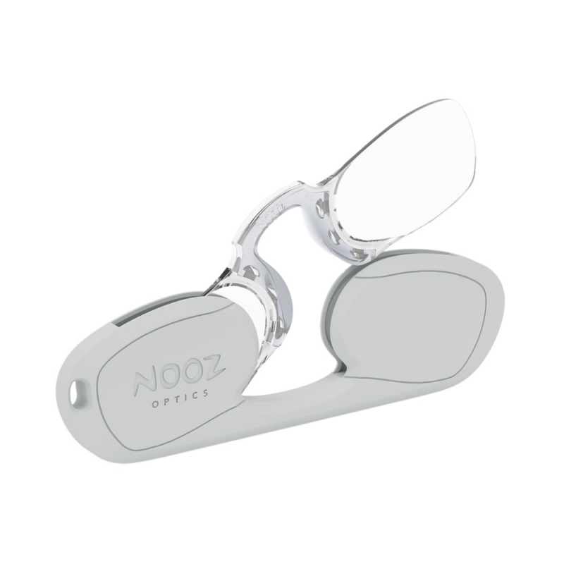 NOOZ ◆ 時尚造型老花眼鏡（矩形-銀）