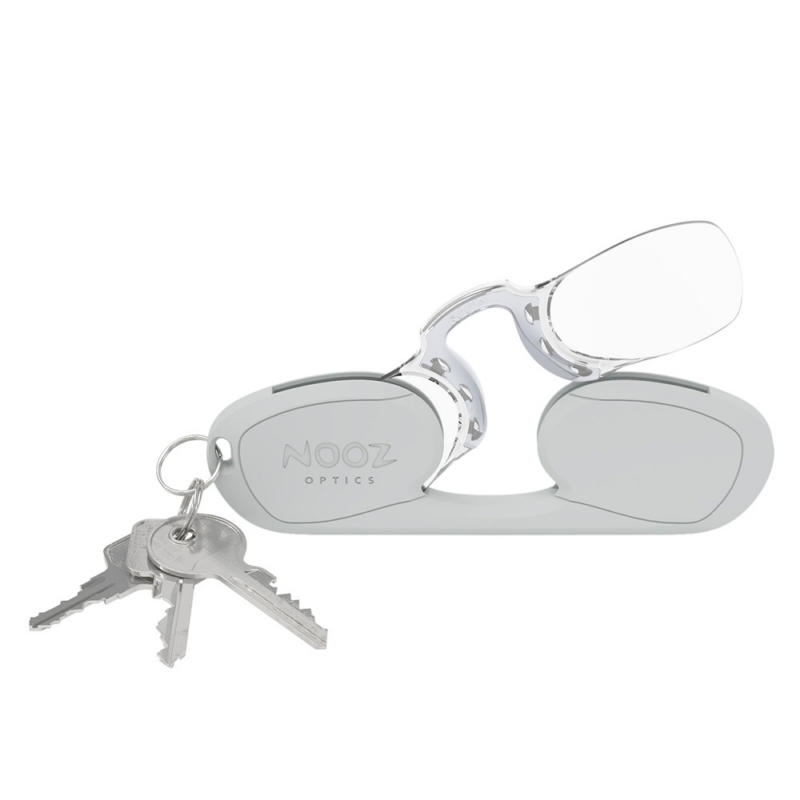NOOZ ◆ 時尚造型老花眼鏡（矩形-銀）