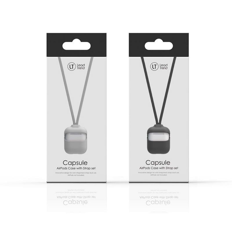 立物創意 ◆ LT AirPods保護套組/吊繩+掛頸