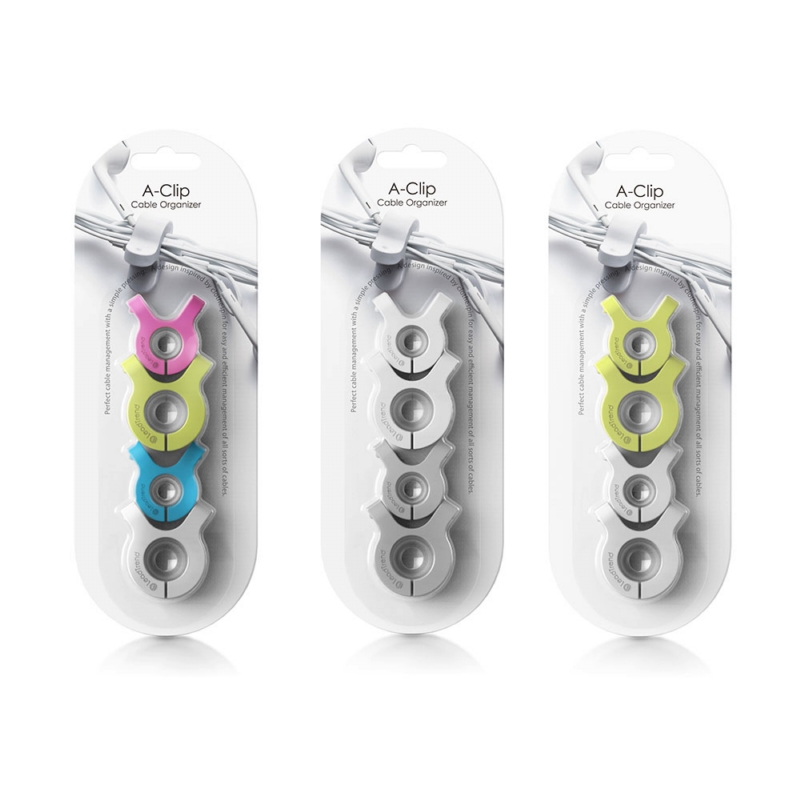 立物創意 ◆ LT磁力收線夾 A-Clip / 4個1入
