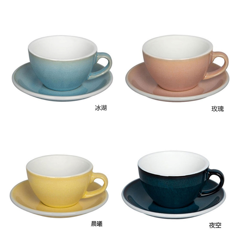 Loveramics ◆ 蛋形系列 250ml 卡布奇諾杯盤組 (職人色系)