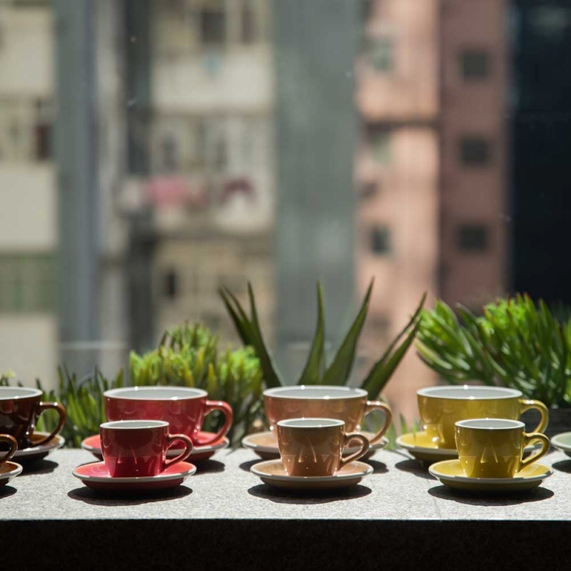 Loveramics ◆ 蛋形系列 300ml 拿鐵杯盤組 (職人色系)