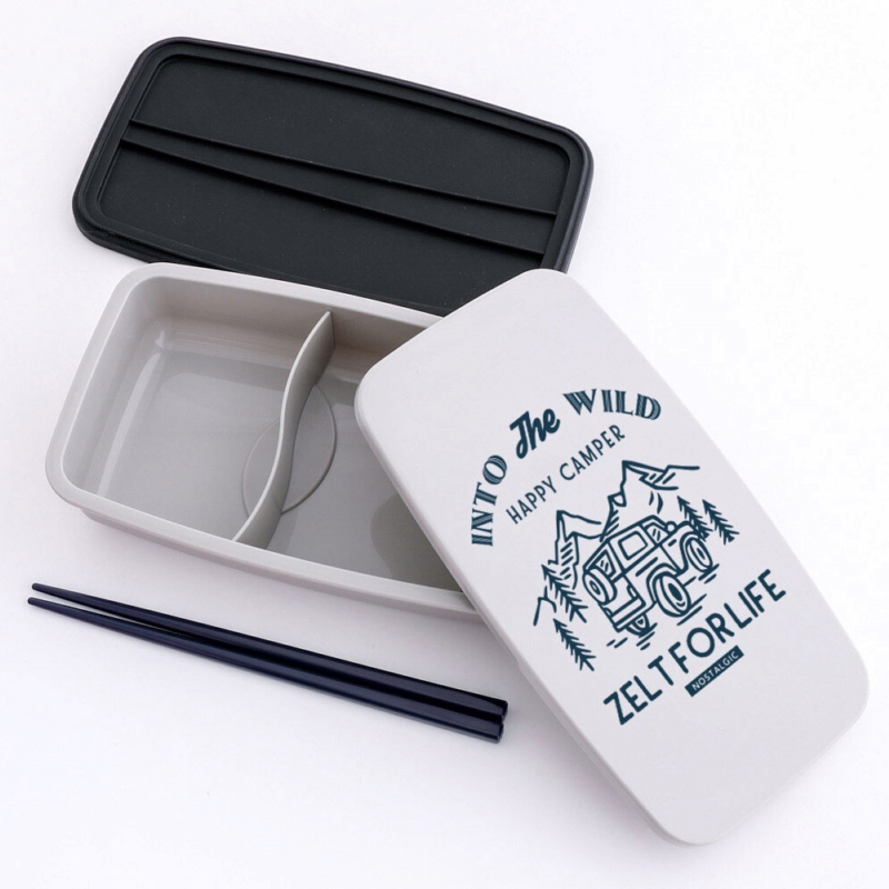 BISQUE  ◆ ZELT復古便當盒L/附筷子 (3色可選)