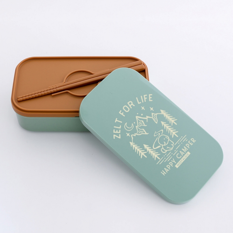 BISQUE  ◆ ZELT復古便當盒S/附筷子 (3色可選)