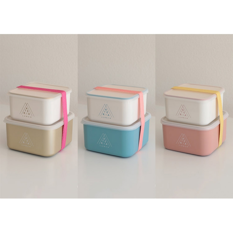BISQUE  ◆ Maturite便當盒/2入組 (3色可選)