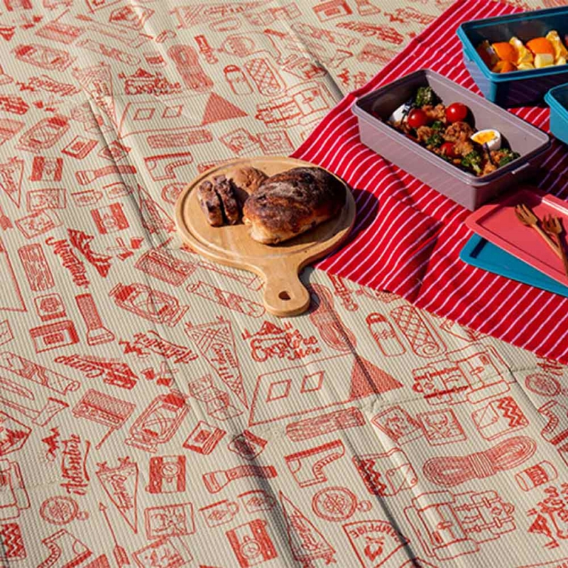 BISQUE ◆ ZELT復古風防水野餐墊