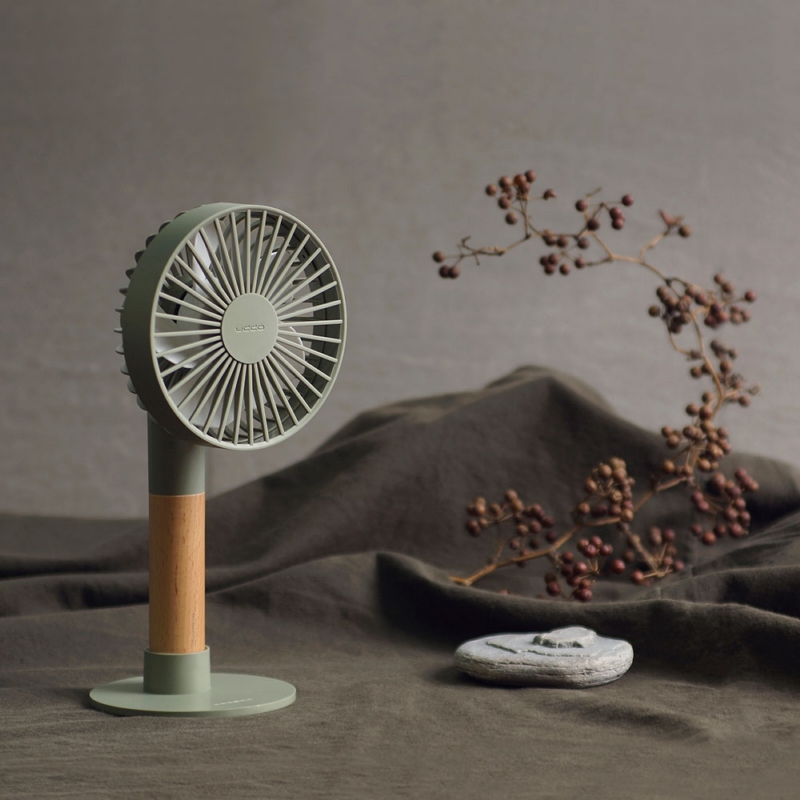 PROBOX ◆ UDDO櫸木手持風扇 (綠)