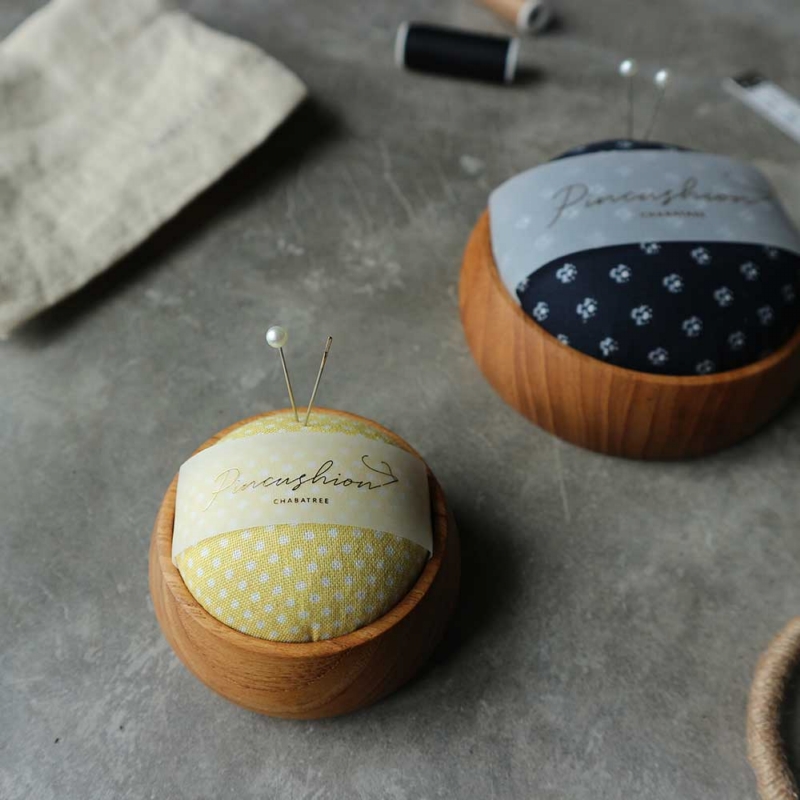 CHABATREE ◆ 柚木針線包-6.5cm