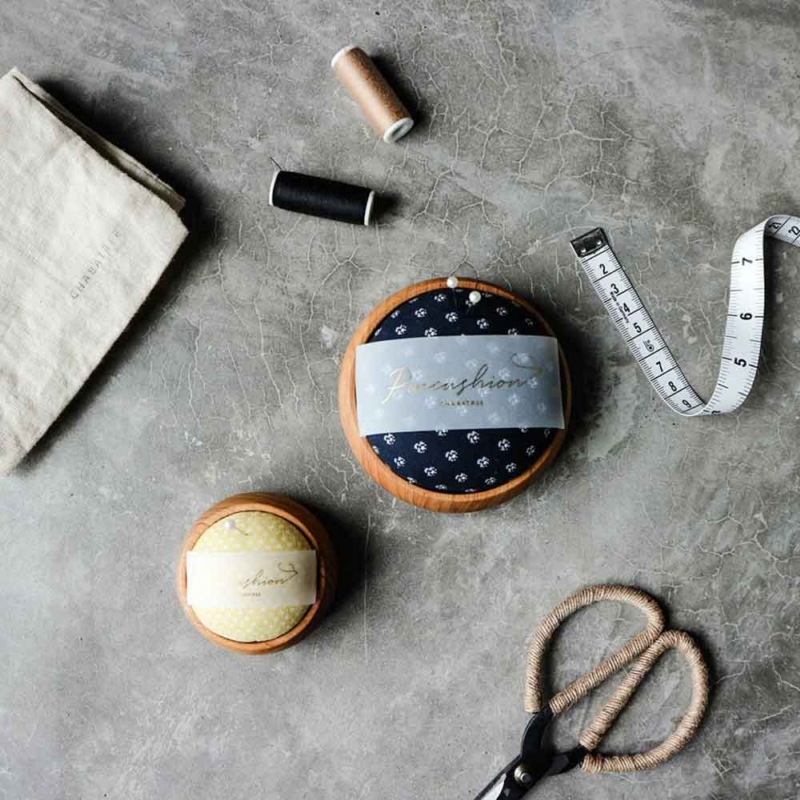 CHABATREE ◆ 柚木針線包-6.5cm