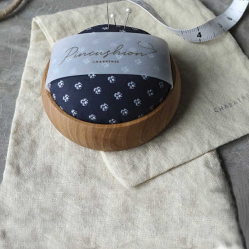 CHABATREE ◆ 柚木針線包-9.8cm