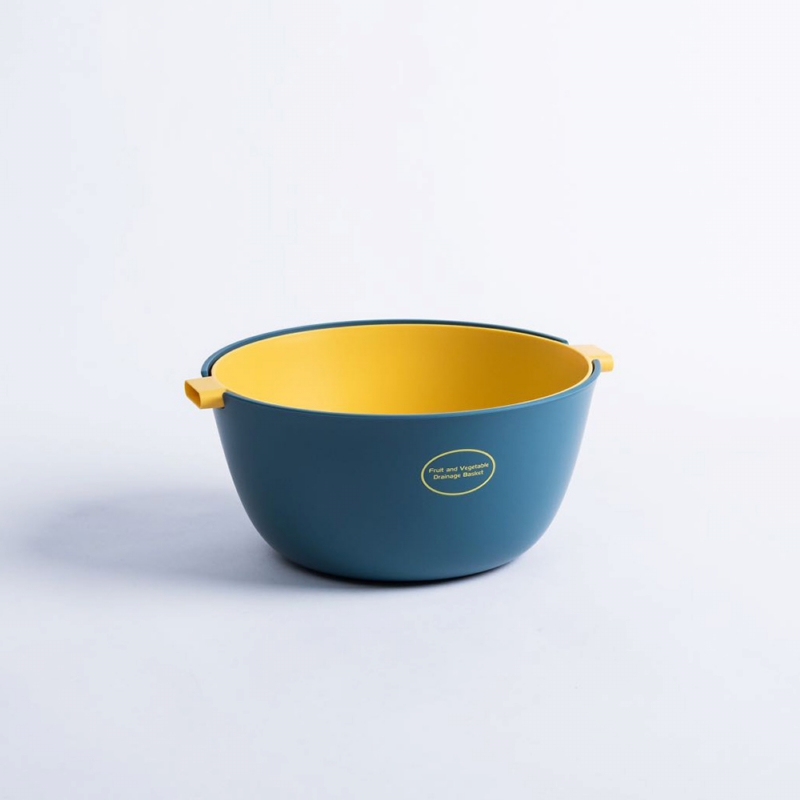 PINMOO ◆ O型雙層瀝水籃-小(2色可選)