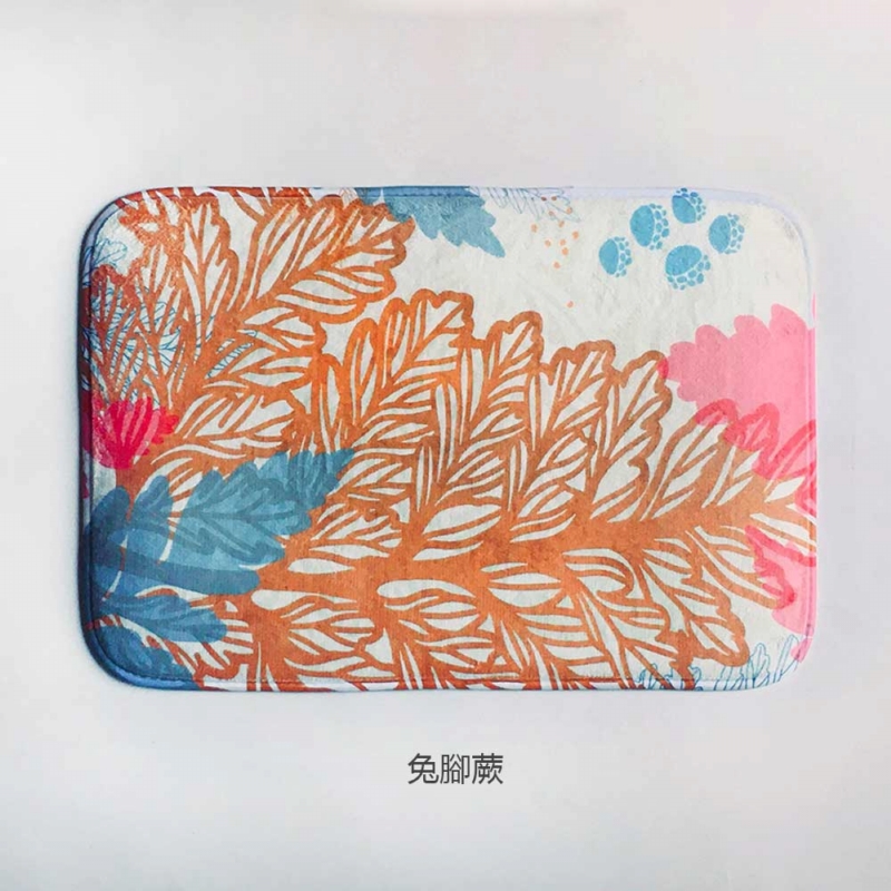 只有蕨 ◆ 蕨地絨感踏墊〈4款〉