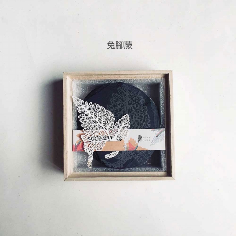 只有蕨 ◆ 蕨類化石石皿〈6款〉