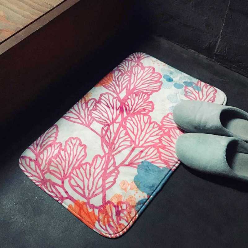 只有蕨 ◆ 蕨地絨感踏墊〈4款〉